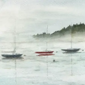 Foggy Morning - Little River Artworks - David McPhee