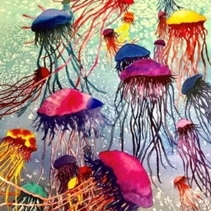 ainting Jellyfish with Faith - by David McPhee